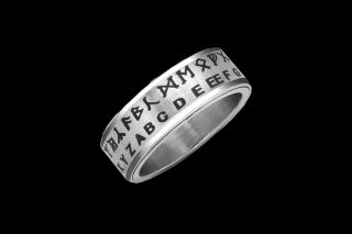 Rune Translator Ring (translator Series) Tolkien Hobbit / Lord Of The Rings