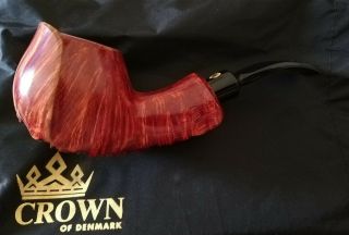 Winslow WinslØw Crown 200 Pipe Freehand Smooth Rustic Briar Stunning Grain