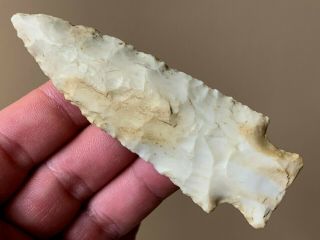 EXCEPTIONAL STILWELL POINT BOONE CO. ,  MISSOURI AUTHENTIC ARROWHEAD ARTIFACT MB16 2