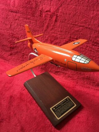 CHUCK YEAGER ACE BELL X - 1 ROCKET RESEARCH PLANE OCT 1947 FLIGHT SIGNED 6