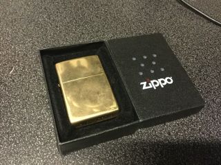 Zippo 254b Full Size High Polish Brass Classic Windproof Lighter Model