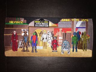 Sears Cantina Uncut Patch Star Wars Celebration 2019 Vintage Style Chicago Swcc