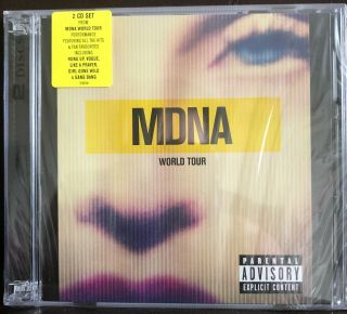 Madonna Mdna World Tour 2 Cd Set Concert Songs Canada Edition Rare