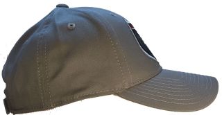 Airwolf Hat Bell 222 Helicopter 100 COTTON Gray Ball Cap 2