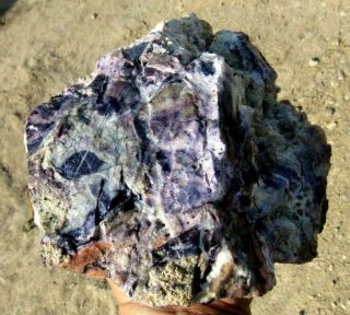 3.  84 Lb Tiffany Stone Rough,  Bertrandite,  Opalized Fluorite Utah.  (mrr)