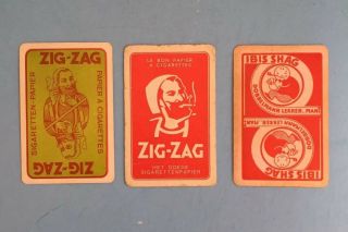 Zig Zag Rolling Paper Playing Cards