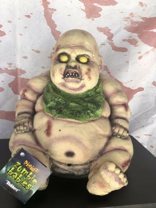 Baby Fat Zombie Baby Prop Spirit Halloween Exclusive Rare Blubbers Scary Horror 8