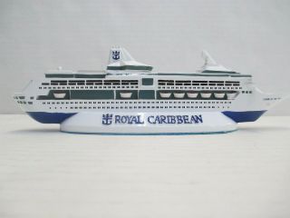 Vtg Royal Caribbean Legend Of The Seas Miniature Souvenir Model
