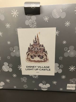 Disney Village Light Up Cinderella Castle