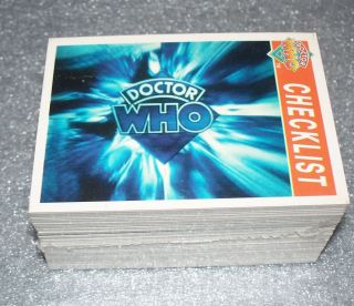 Doctor Who Series 3 Base Set Trading Card Set Dr.  Who (cornerstone / 1996)
