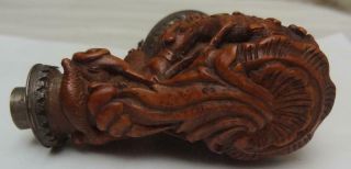 SMOKERS PIPE BOWL - CARVED BLACK FOREST - QUALITY 4