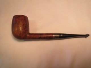 Comoy’s Tradition 66 Billiard Pipe With Sterling Band