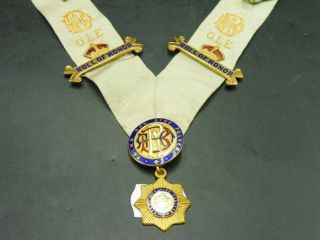 Royal Order of Buffaloes Roll of Honour Collarette with Jewel $25 START 2