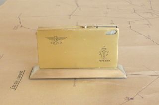 Vintage Esprit Petrol Table Lighter,  Made In Germany By Heinrich Luckow 1950 