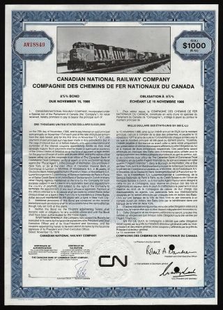 Canada: Cn Rail - Canadian National Railway Company