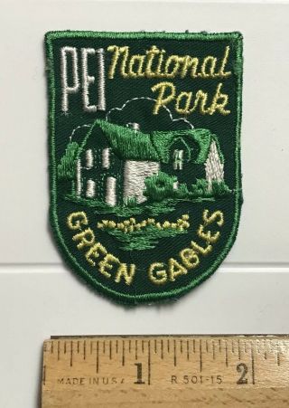 Green Gables Prince Edward Island Pei Canada Canadian Souvenir Patch Badge