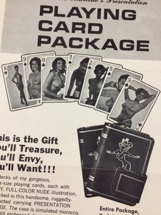 Vtg 1950’s Mail Order Stag Smut Adult Film Slides/photos Risqué Nude Pinups 2 3