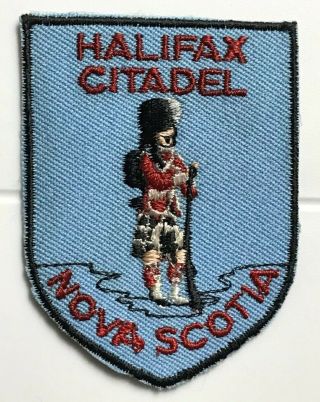 Halifax Citadel Nova Scotia Canada Canadian Souvenir Embroidered Patch Badge 2