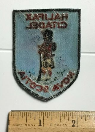 Halifax Citadel Nova Scotia Canada Canadian Souvenir Embroidered Patch Badge 3