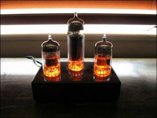 Vintage Vacuum Tube Light Fixture Old School Technology With Modern Leds