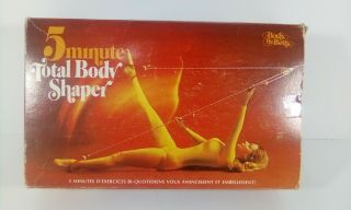 Joe Weider Body By Betty 5 Minute Body Shaper Plan Work Out 1973 Vintage