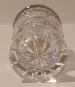 Vintage Crystal Glass Butane Table Lighter 5