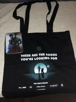 SDCC 2018 STAR WARS THRAWN: ALLIANCES VARIANT SIGNED AUDIOBOOK & TOTE 4