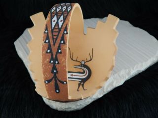 Zuni Pottery - Deldrick Cellicion - Zuni Handmade Pottery - Native American 2