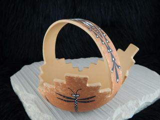 Zuni Pottery - Deldrick Cellicion - Zuni Handmade Pottery - Native American 5