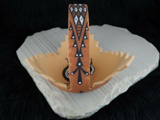 Zuni Pottery - Deldrick Cellicion - Zuni Handmade Pottery - Native American 7