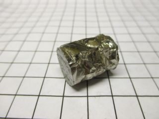 Zirconium Metal Crystal Bar Element Sample 30 - 33g Cut Piece 99.  81 Pure