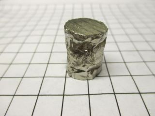 Zirconium Metal Crystal Bar Element Sample 30 - 33g Cut Piece 99.  81 Pure 2