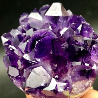 145g Museum Quality - Natural Deep Purpleamethyst Crystal Quartz Cluster/brazil