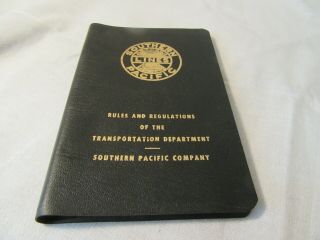 Southern Pacific Lines Railroad Rule Book January 1 1969