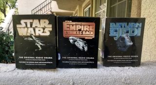 Star Wars Trilogy Radio Drama Cassette Empire Strikes Back Return Jedi 14 Tapes