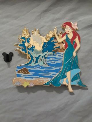 Ariel Triton Fantasy Pin
