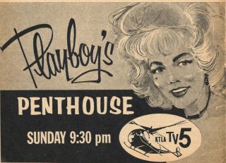 1961 Ktla Los Angeles Tv Ad Playboy 