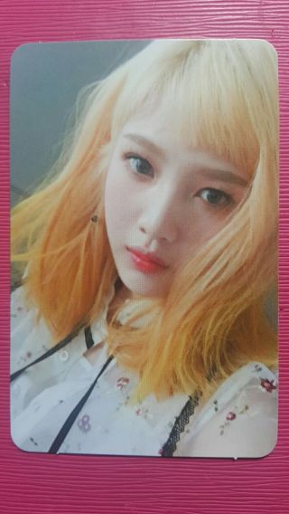 Red Velvet Joy Official Photocard Russian Roulette 3rd Album Photo Card 조이