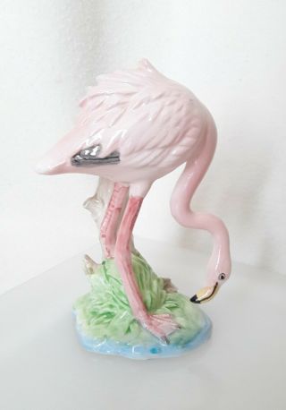 Vintage▪ Norcrest▪ Pink Flamingo ▪ceramic Figurine▪ Made In Japan