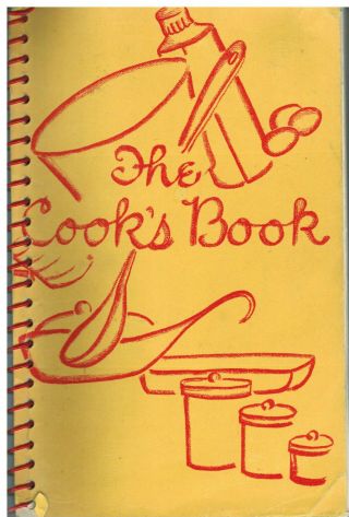 Fargo Nd Antique The Cooks Book Cook Book Gethsemane Cathedral Episcopal Church
