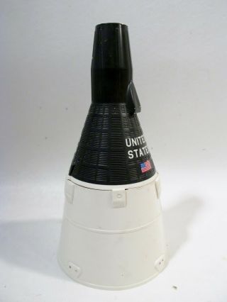 Vtg NASA Contractor McDonnell Gemini Space Capsule Desk Model Topping Incomplete 8