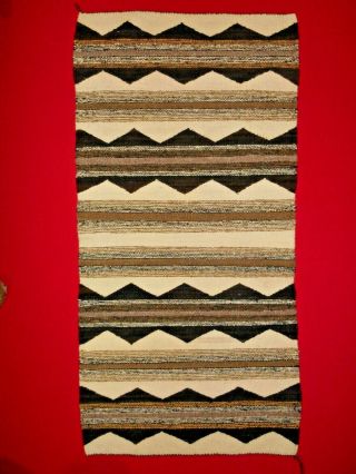 Sharp NAVAJO NAVAHO Indian Rug/Weaving.  Crystal Revival Period.  ExCond.  NR 2
