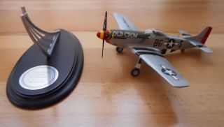 Franklin P - 51D Mustang Signature Edition Old Crow Bud Anderson Signed Auto 2