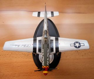 Franklin P - 51D Mustang Signature Edition Old Crow Bud Anderson Signed Auto 3