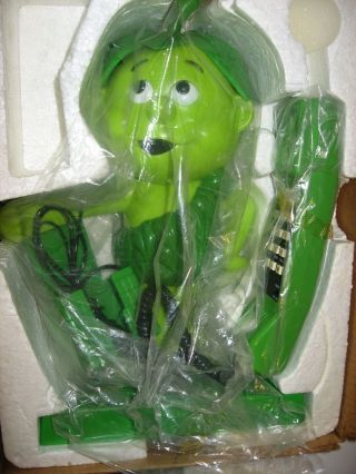 Vintage 1984 Little Sprout Jolly Green Giant Telephone Pillsbury