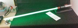 2005 Star Wars Luke Skywalker Master Replicas Force Fx Green Lightsaber - Read