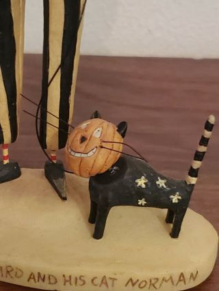 August Moon Halloween Figurine Oscar Sneird & His Cat Moonbeams Dan DiPaolo 3