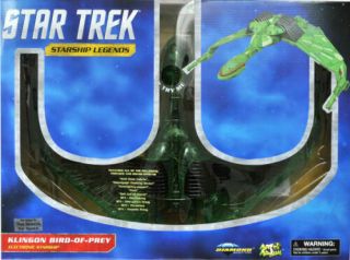 Diamond Select Star Trek Klingon Bird of Prey Partial Cloak Ship Art Asylum 2