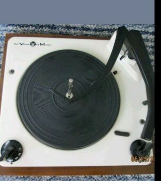 Vintage " The Voice Of Music " Turntable 1950 
