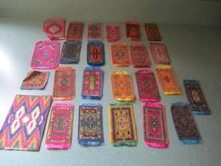 Antique Miniature Felt Silk Persian Rugs Carpets Luxury Cigarette Premiums 25
